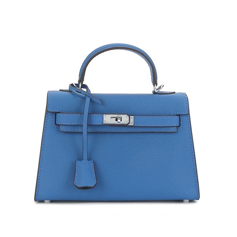 Sier Hardware Palm Pattern Second Generation Kai Mini Shoulder Bags