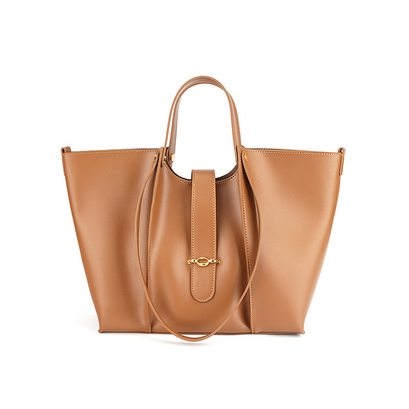 Women's Genuine Leather Large Capacity High-grade Portable Shoulder Bags