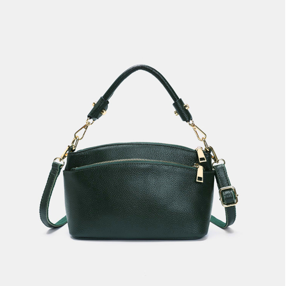 Women's New Genuine Leather Mom Layer Shoulder Bags