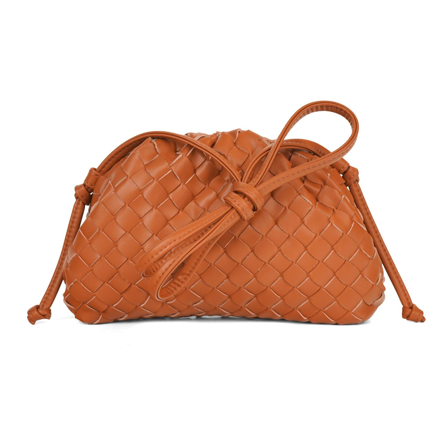 Women's Hand-woven Cloud Stylish Textured High Dumpling Crossbody Bags