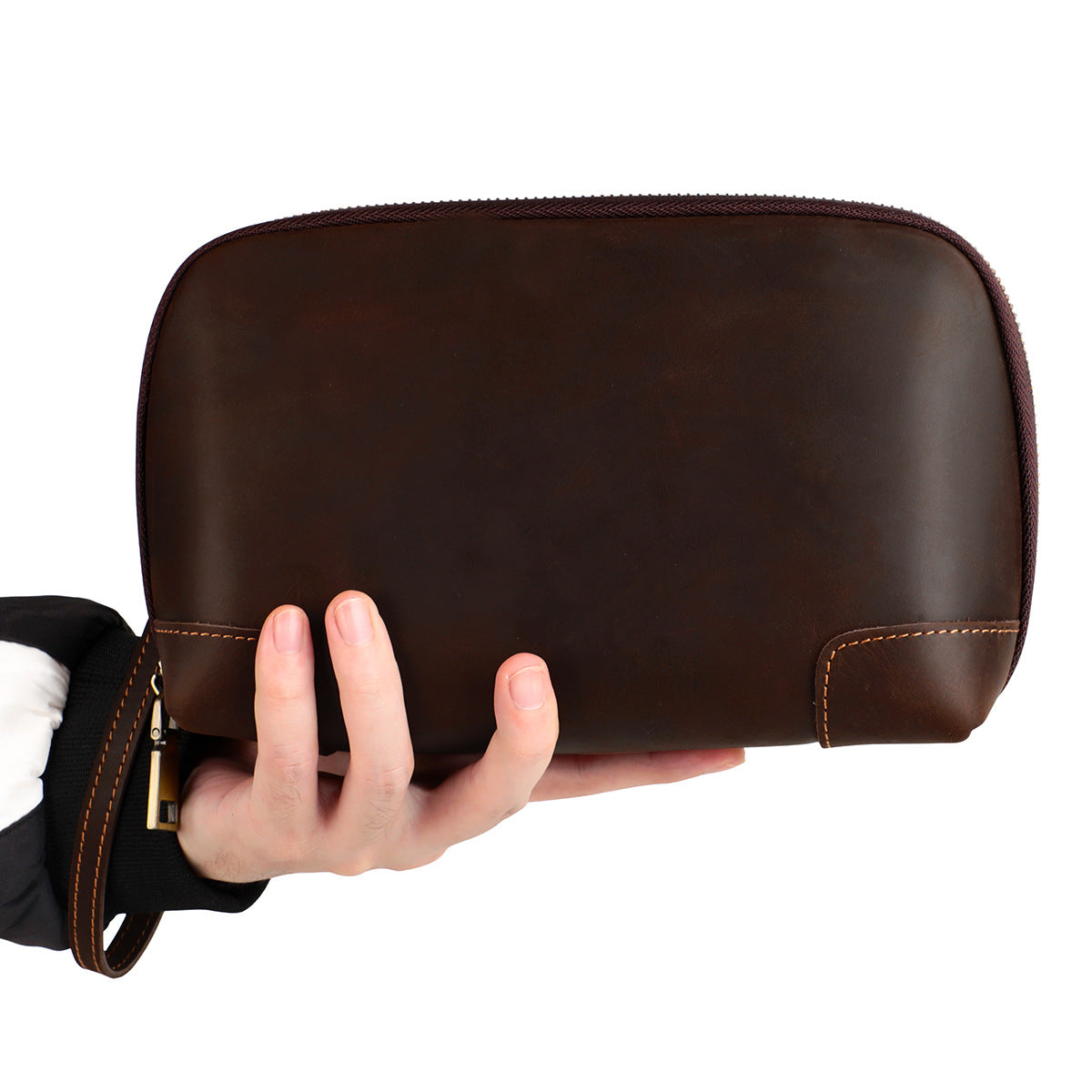 Men's Clutch Mobile Data Cable Headset Storage Men's Handbags