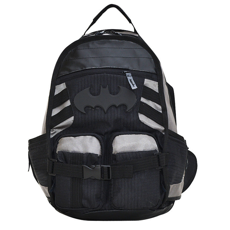 Anime Peripheral Leisure Batman Flannel Insert Backpacks