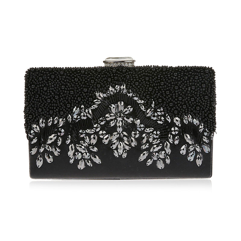 Embroidery Dinner Clutch Simple Elegant Easy To Match Evening Bags