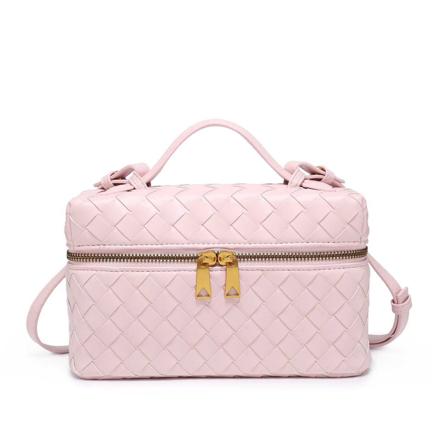 Women's Woven Box Lunch Retro Fashion For Handbags