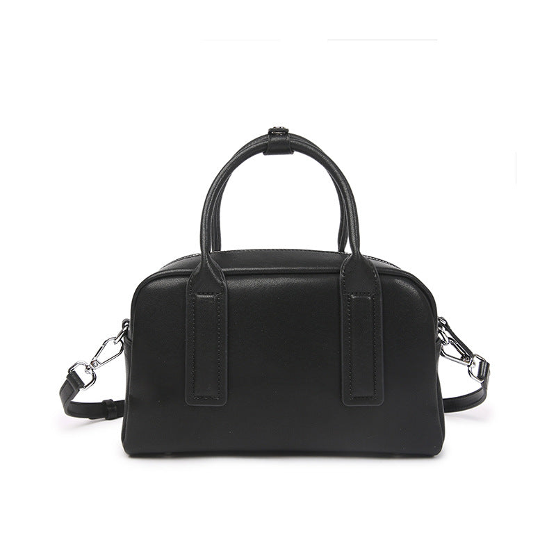 Women's Genuine Leather High-grade Boston Design Commuter Crossbody Bags