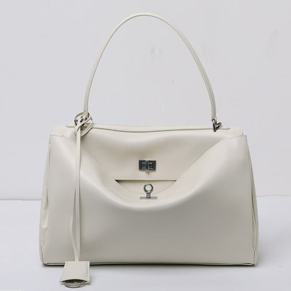 Women's Leather Large Capacity Portable Underarm Lazy Shoulder Bags