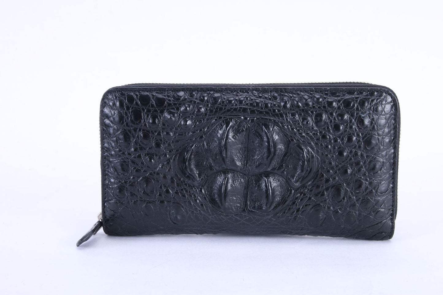 Men's Crocodile Leather Clutch Long Genuine Business Men's Handbags
