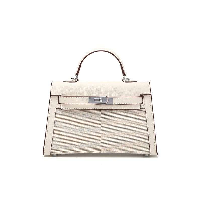 Women's Large Capacity Fashion Portable Contrast Color Bags