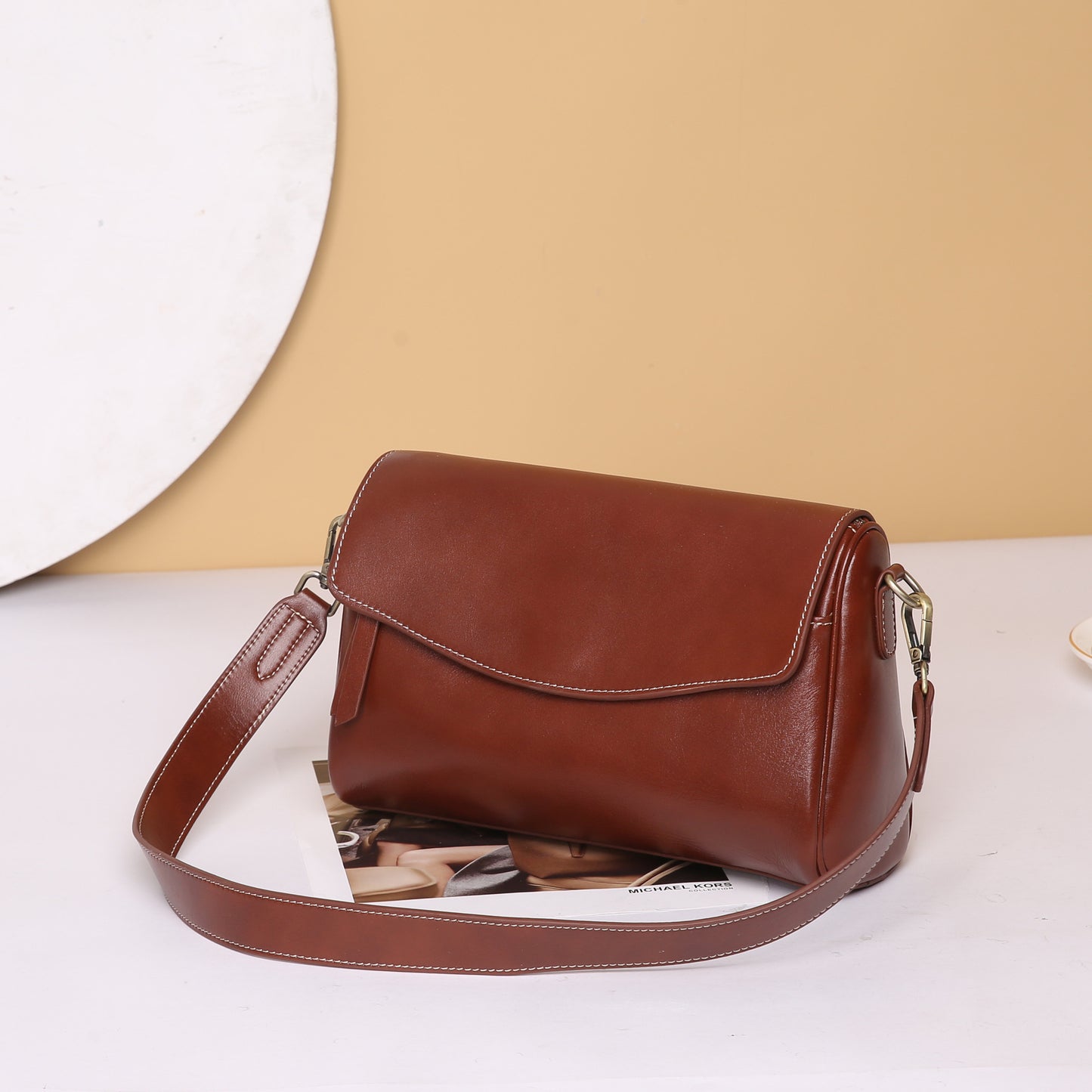 Women's Leather Cowhide One Lady's Fashion Practical Bags