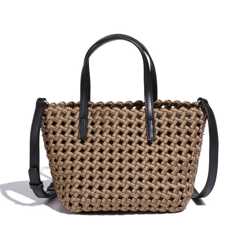 Trendy Windmill Knot Hand-woven Fashion Vegetable Handbags