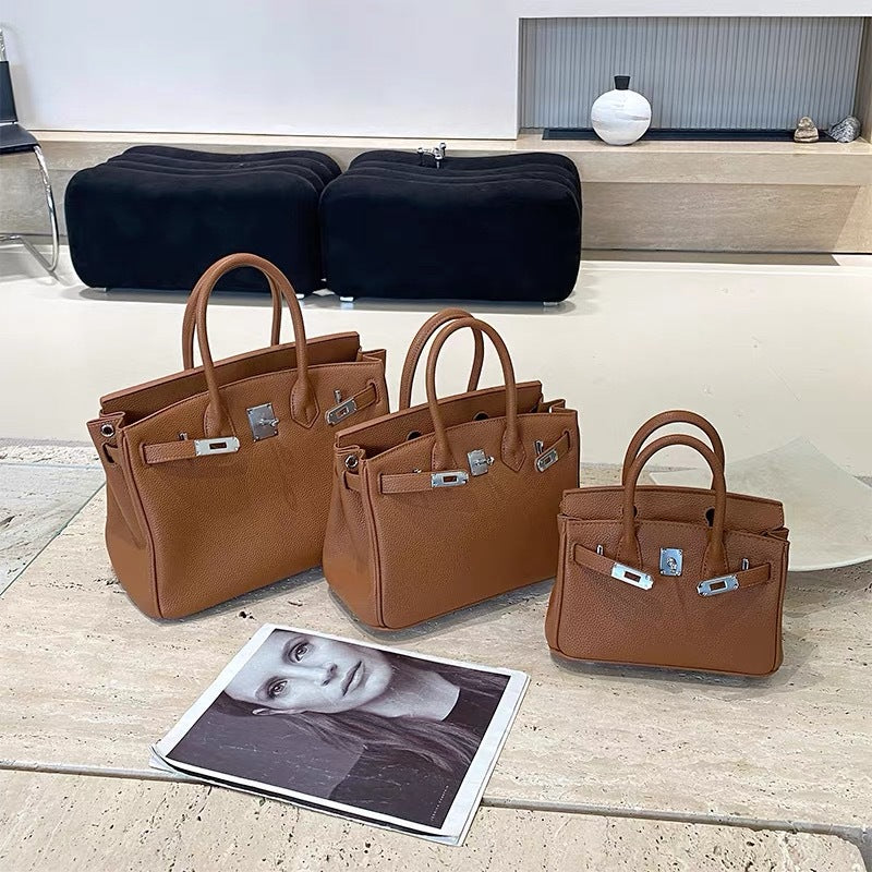 Women's Pattern Genuine Leather Portable Summer Versatile Crossbody Bags