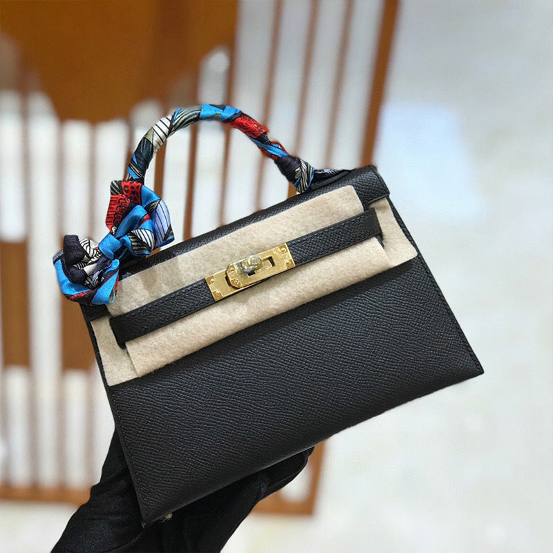 Women's Handmade Wax Line Second Generation Kelly Crossbody Bags