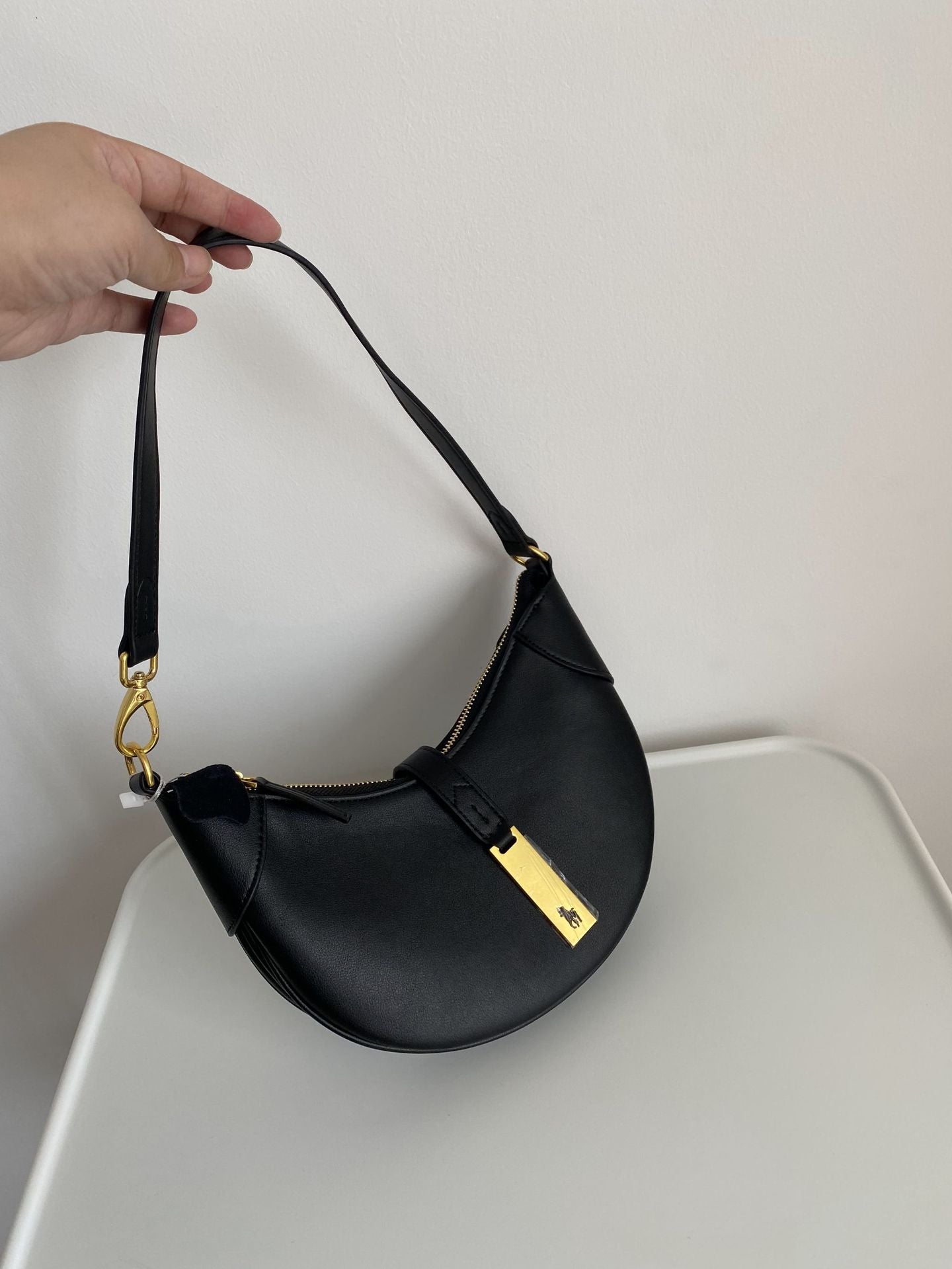 Women's Designer Polo Ralph Lauren Genuine Leather Shoulder Bags