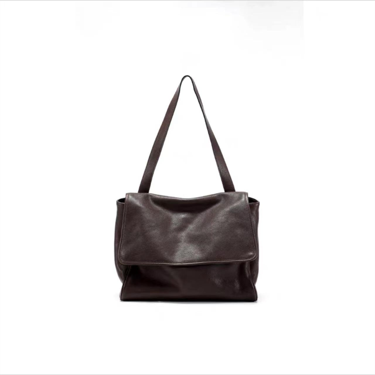 Women's Lazy Full Series Genuine Leather Large Bags