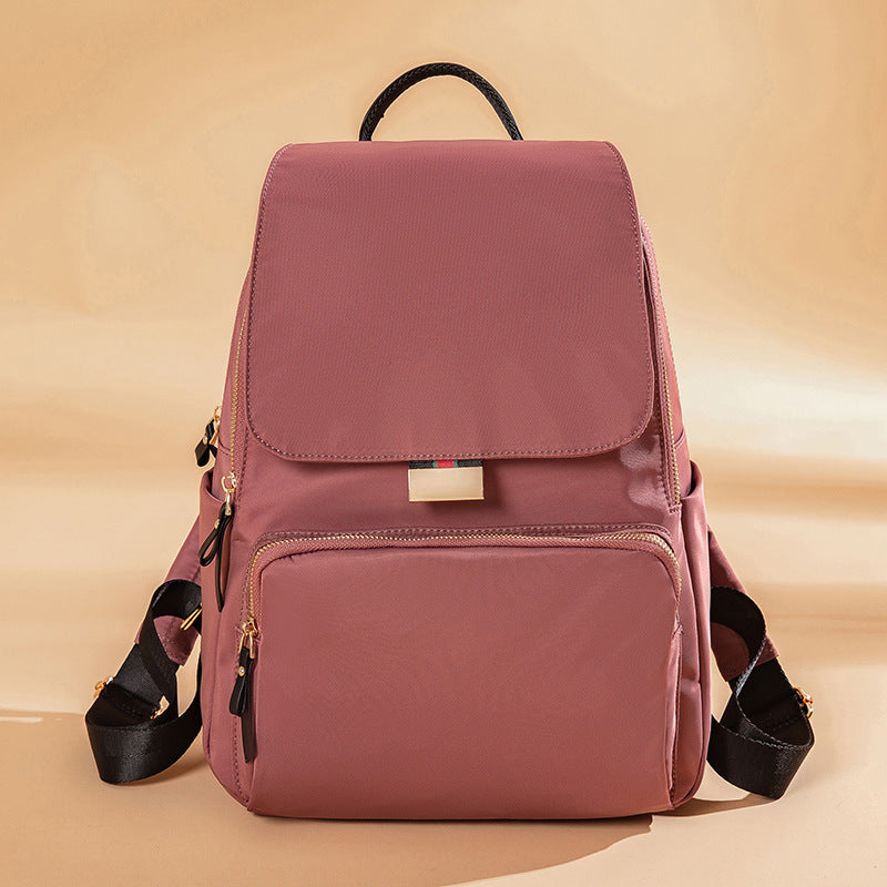 Women's Korean Style Oxford Cloth Large Capacity Backpacks
