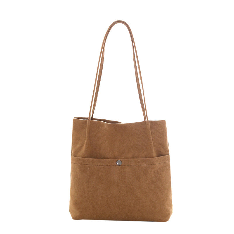 Women's Canvas For College Summer Tutorial Large Shoulder Bags