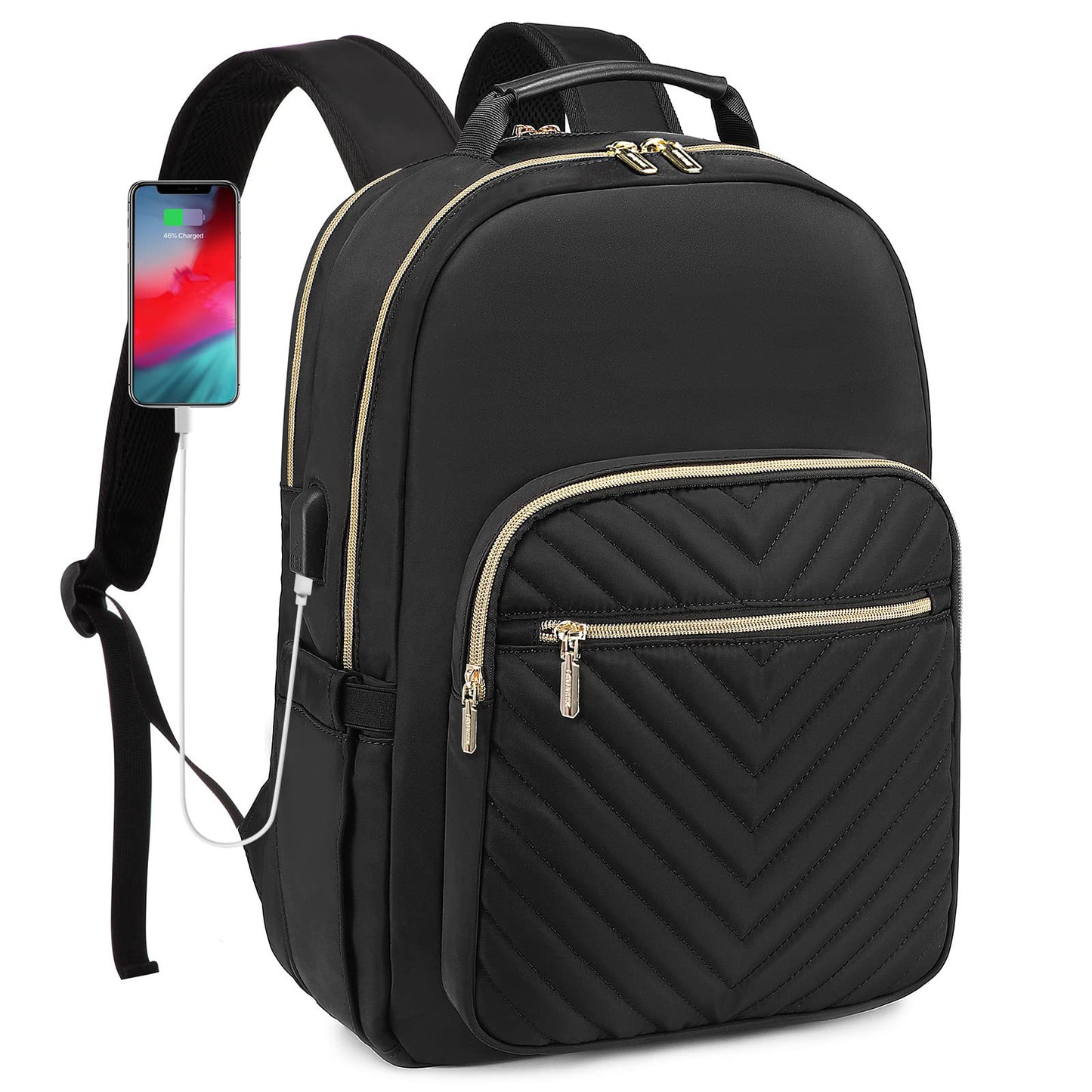 Women's Business Large Capacity College Leisure Backpacks