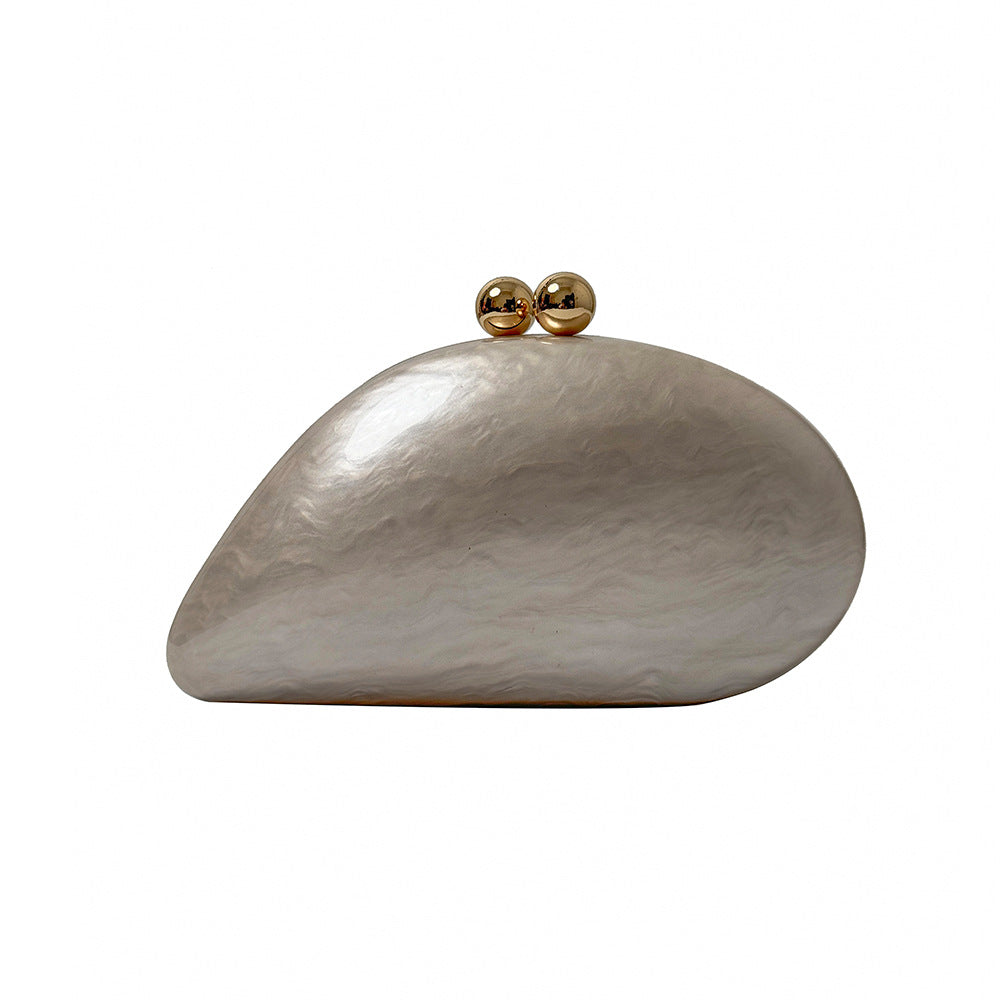 Women's Acrylic Wedding Banquet Clutch Chain Bags