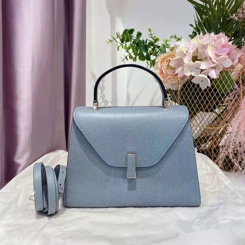 Women's Genuine Leather White Cowhide Kelly Callie Shoulder Bags