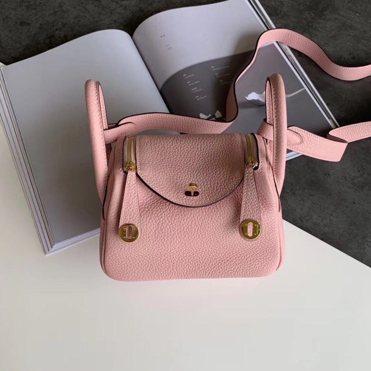 Women's Lindi Layer Cowhide Leather Doctor Elegant Crossbody Bags
