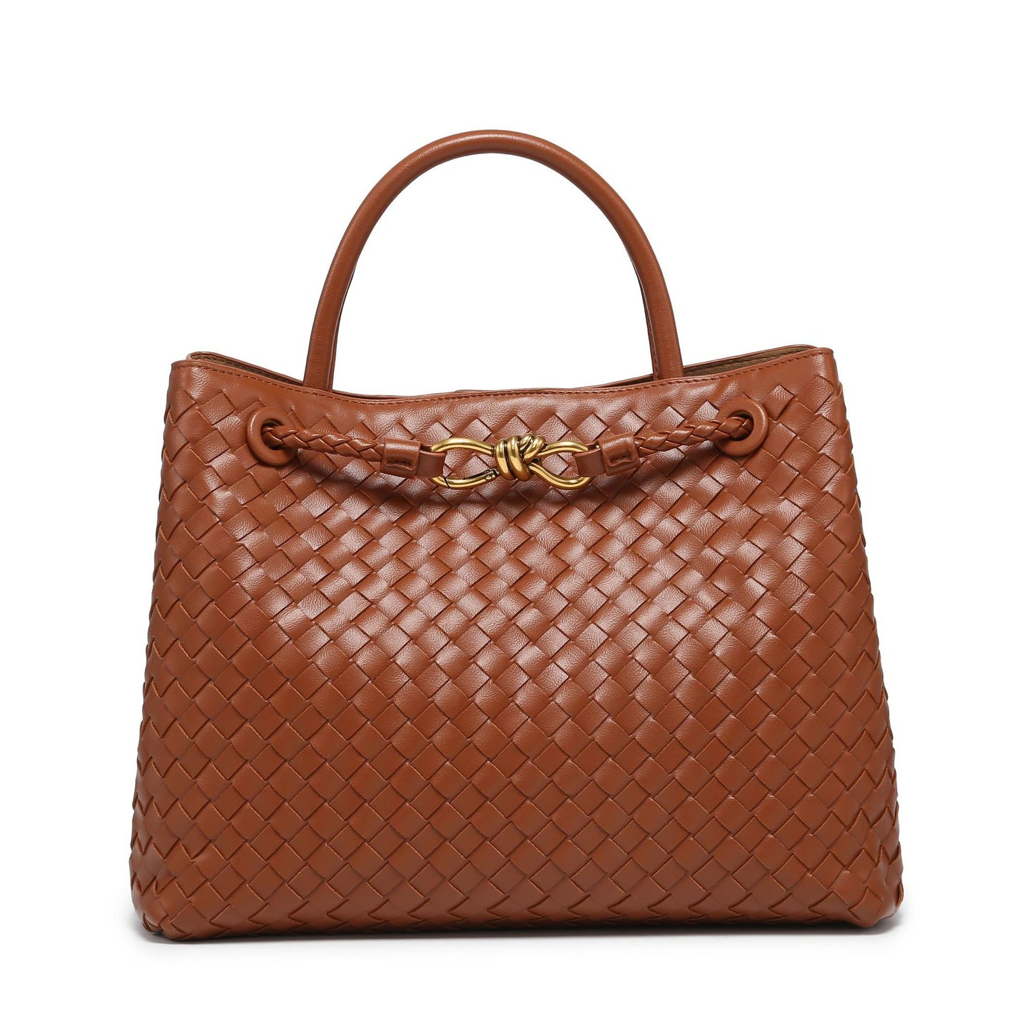Handmade Woven Metal Butterfly Clasp Large Handbags
