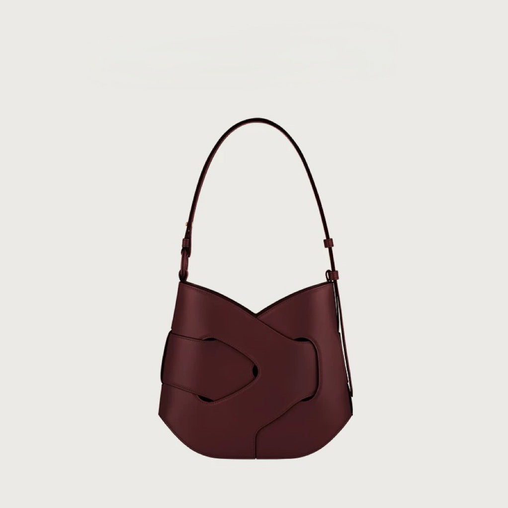Women's French Niche Woven Twist Fashion Shoulder Bags