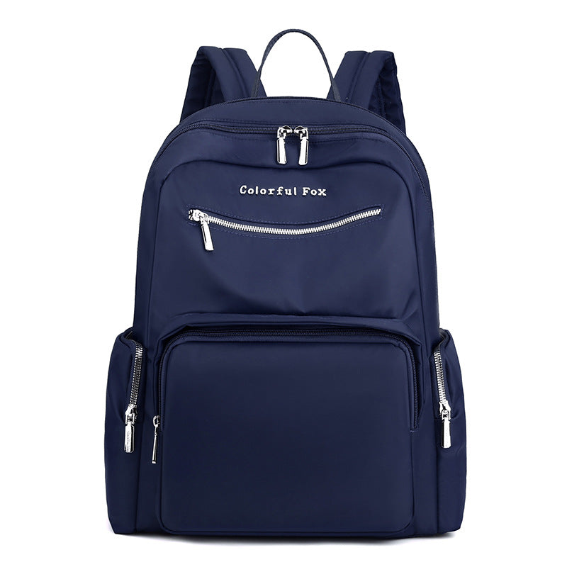 Women's Large Capacity Fashion Trend Waterproof Nylon Backpacks