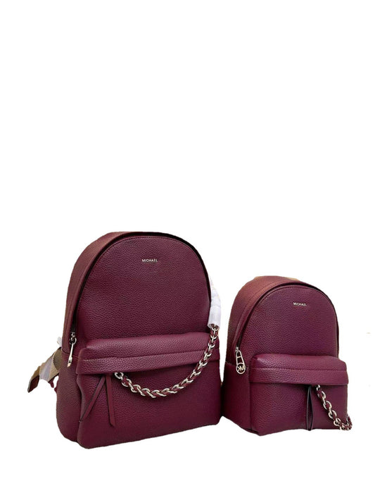 Woven Chain Printing Large Capacity Commuter Backpacks