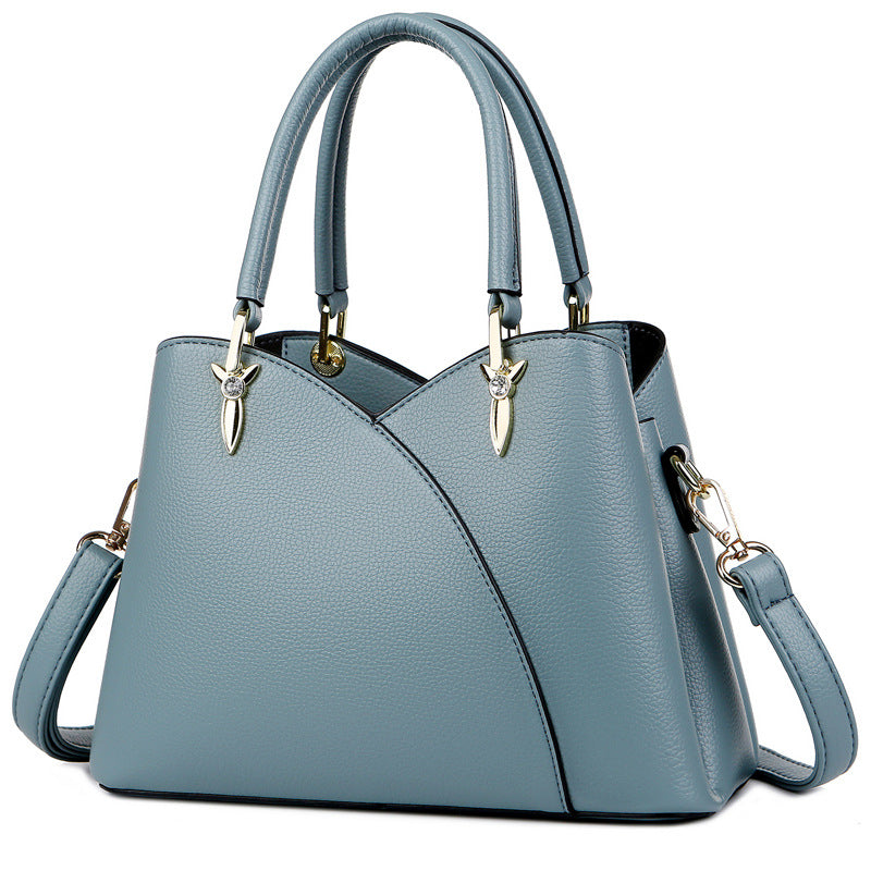 Glamorous Women's Soft Leather Mother Simple Bags