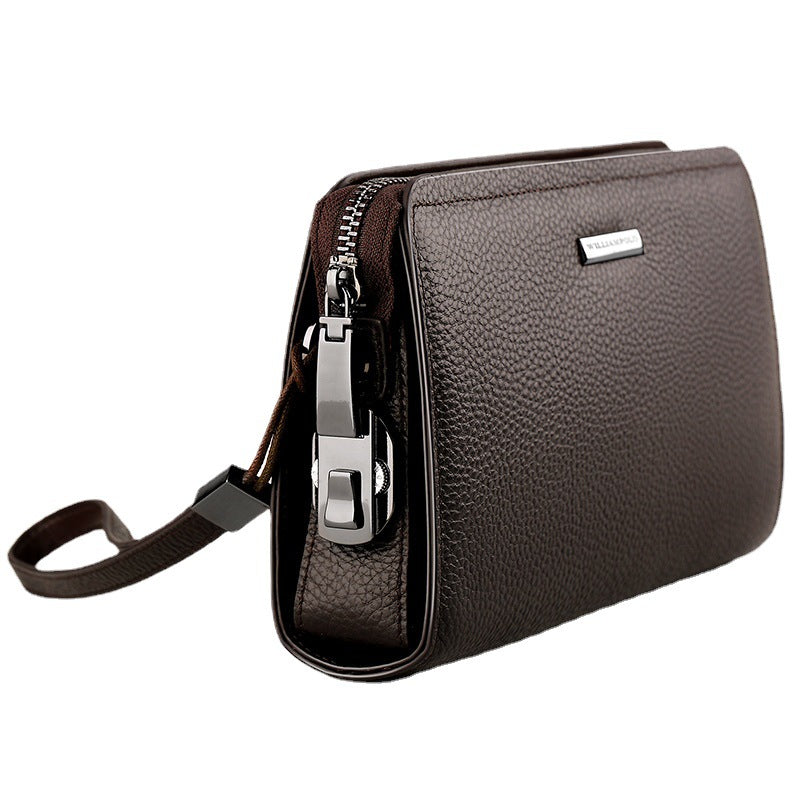 Men's Emperor Paul Clutch Leather Password High-grade Men's Handbags