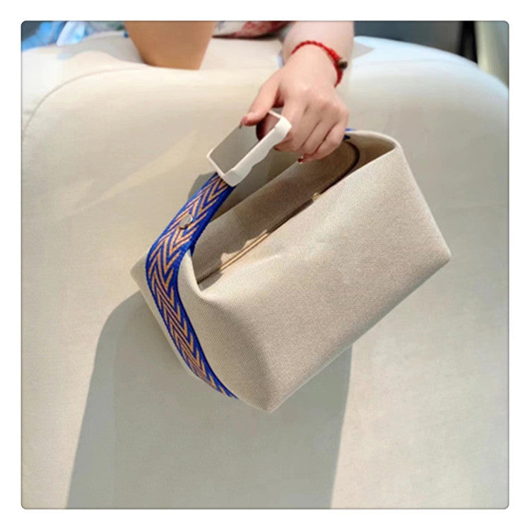 Women's Lunch Box Canvas Wash Portable Large Handbags
