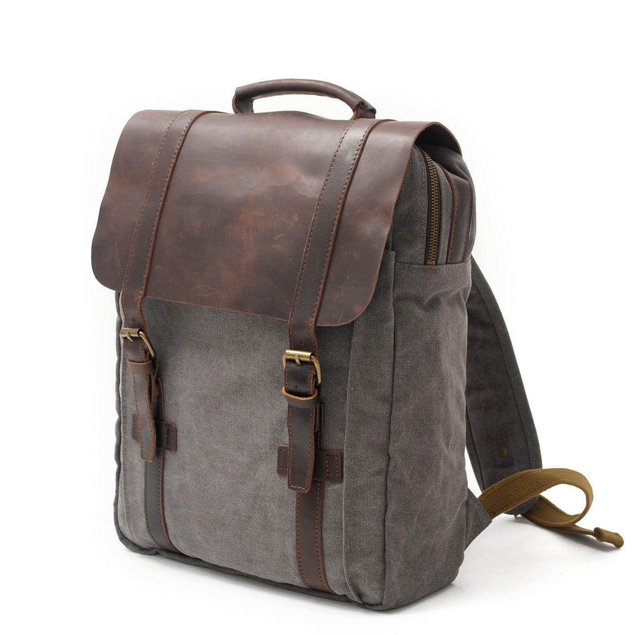 Men's Retro Canvas Large Capacity Computer Backpacks