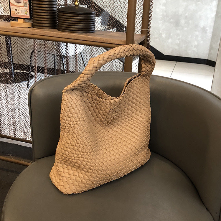 Woven Large Capacity Totes High-grade Vegetable Basket Bags