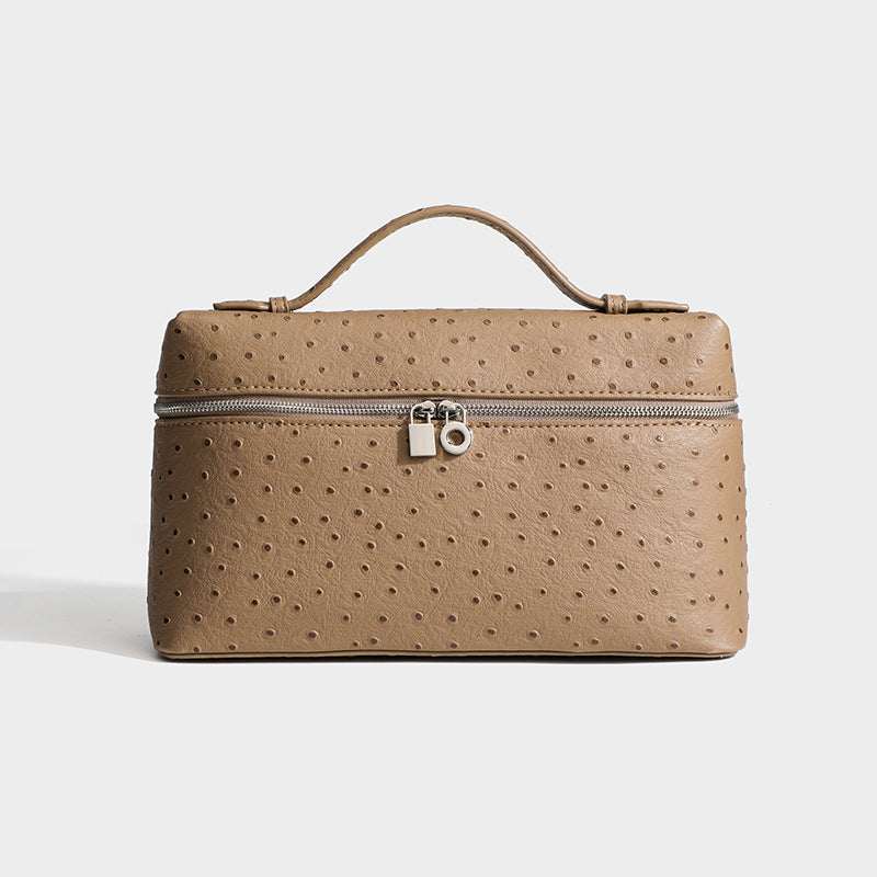 Genuine Leather Kelly Box Light Luxury Shoulder Bags