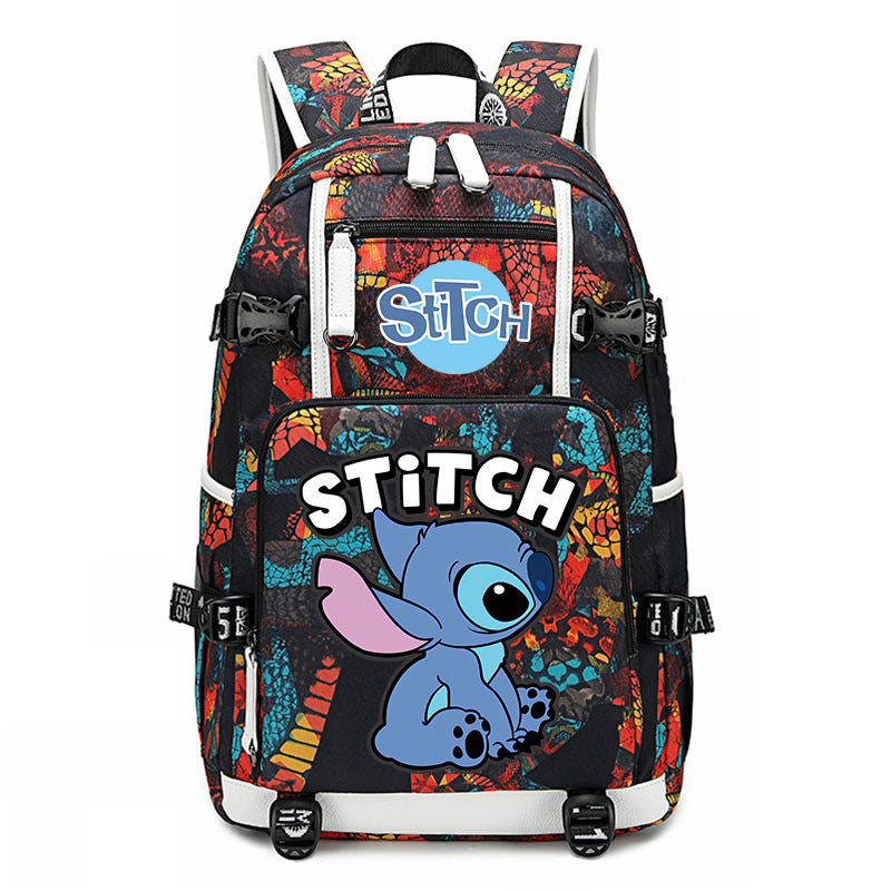 Caddy Cartoon Stitch Boy Four Or Backpacks