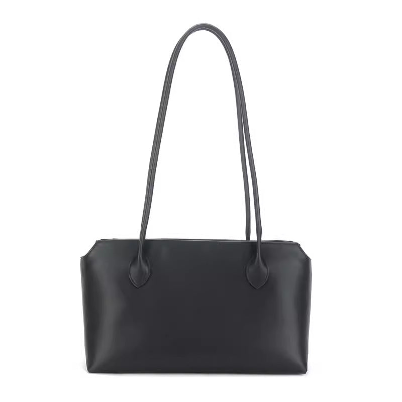 Genuine Leather Minimalist High-grade Sensor Large Shoulder Bags