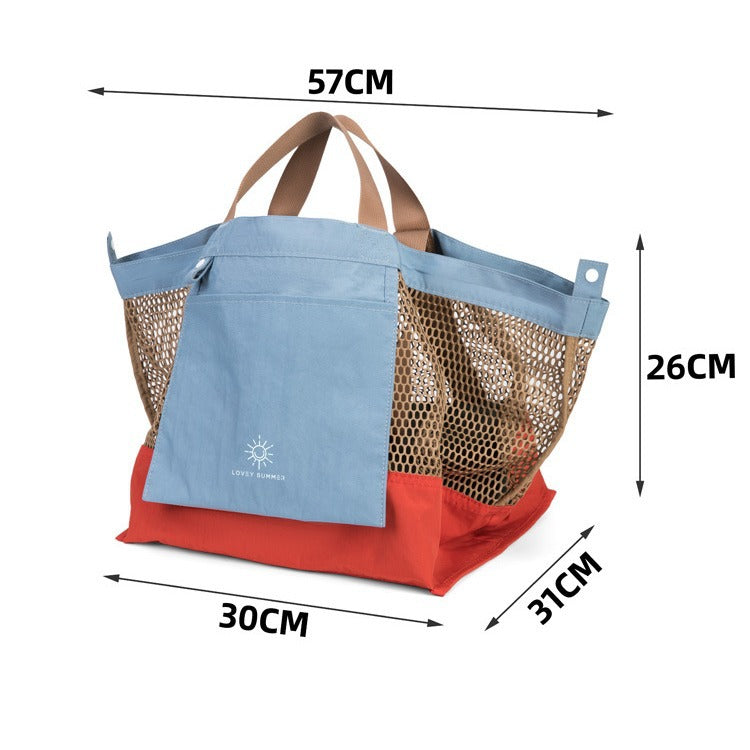 Women's & Men's & Grapefruit Summer Trendy Cool Mesh Shoulder Bags