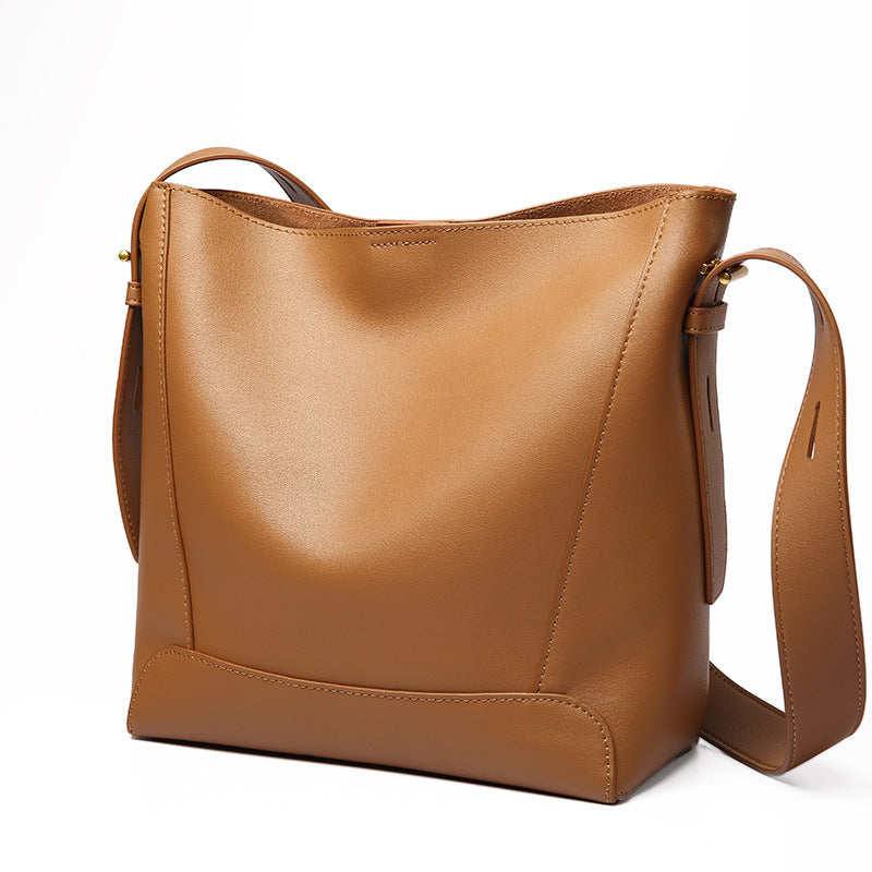 Women's Large Capacity High-grade Soft Cowhide Commuter Bags