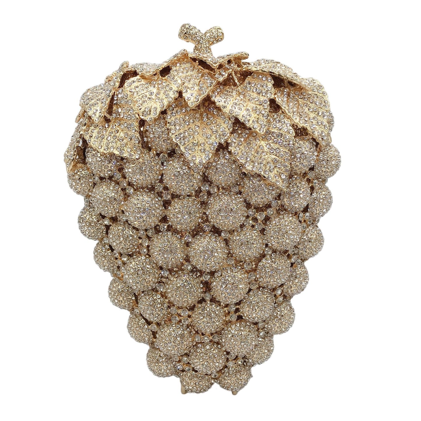 Women's Attractive Diamond Banquet Full Clutch Evening Bags