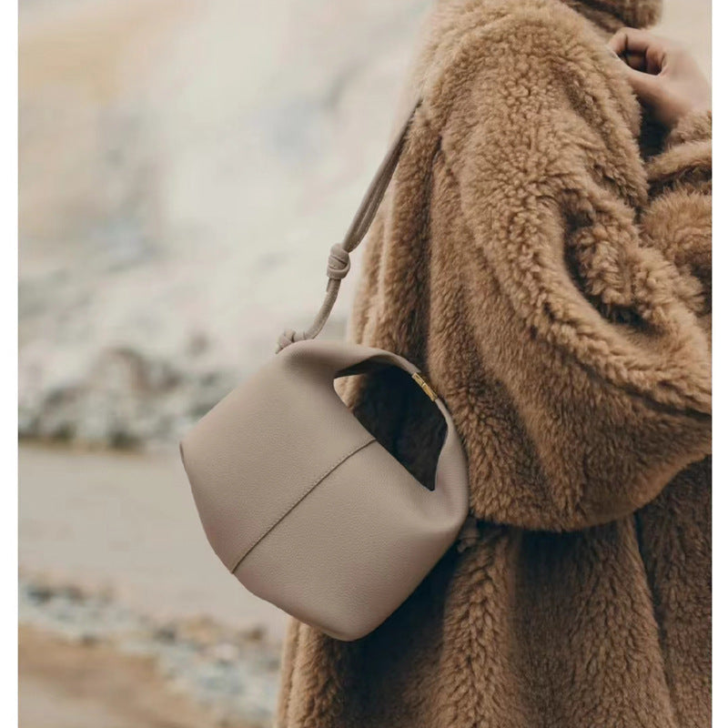 Women's Lunch Box Summer Advanced Texture Niche Handbags