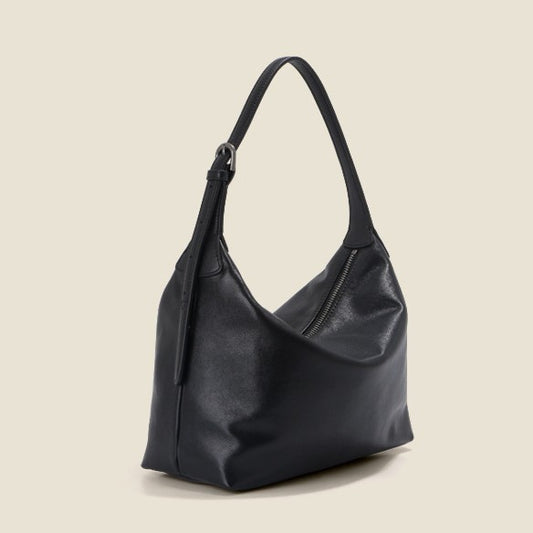 Women's Vegetable Tanned Leather Cattle Genuine Underarm For Large Shoulder Bags