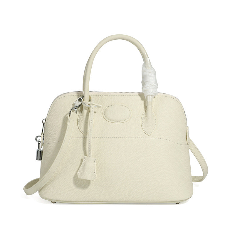 Women's Shell Leather First Layer Hand Carrying Shoulder Bags