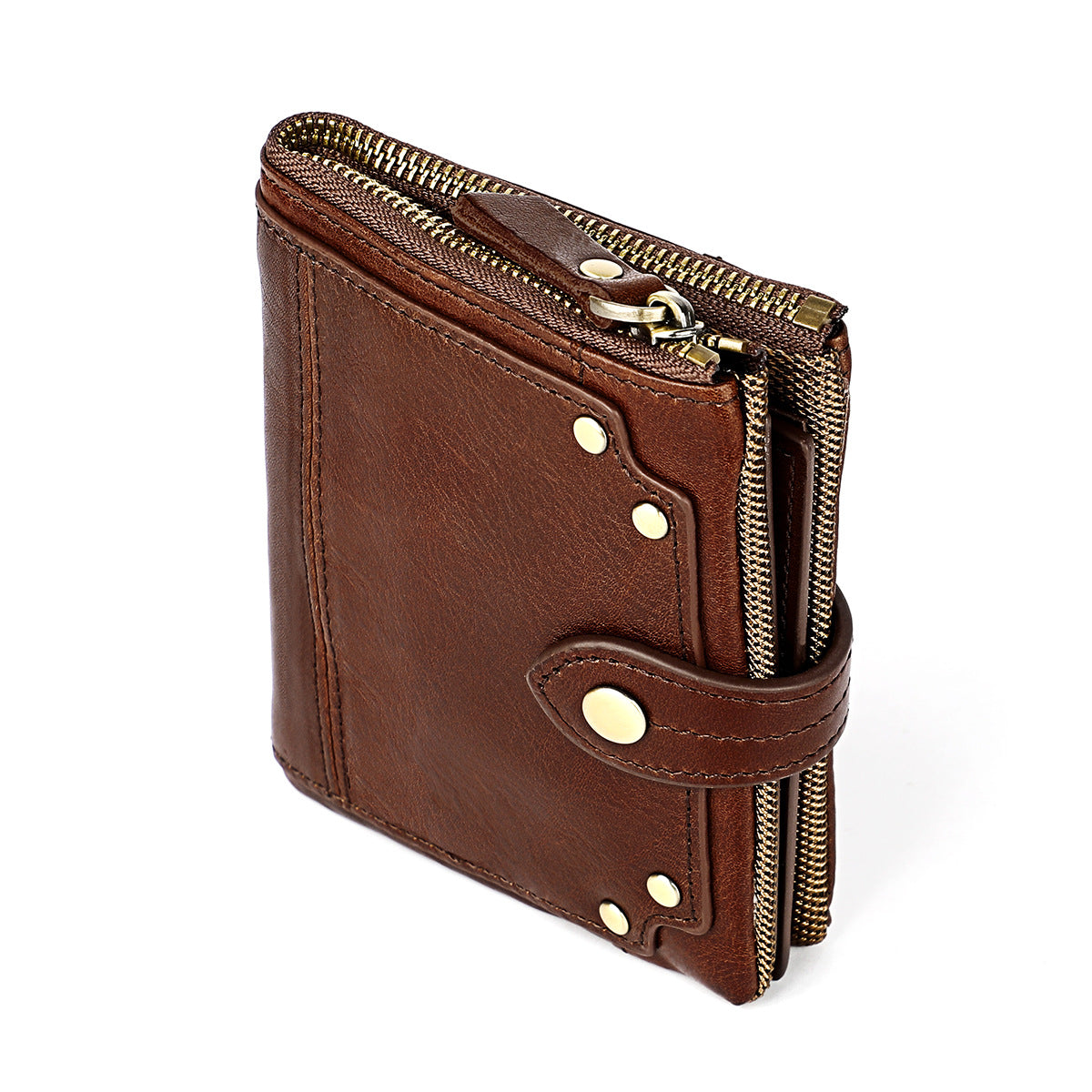 Men's Classic Vintage Cowhide Genuine Leather Men's Wallets