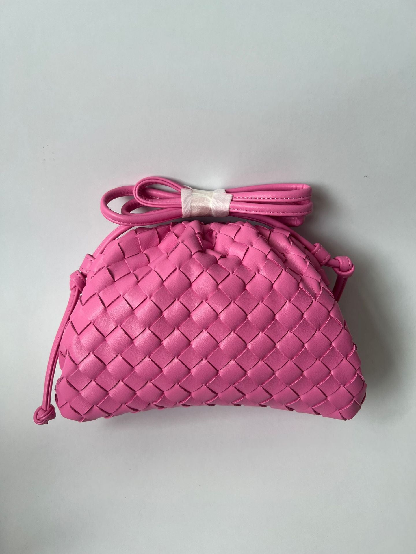 Women's Niche Woven Cloud Hand-held Soft Leather Dumpling Handbags