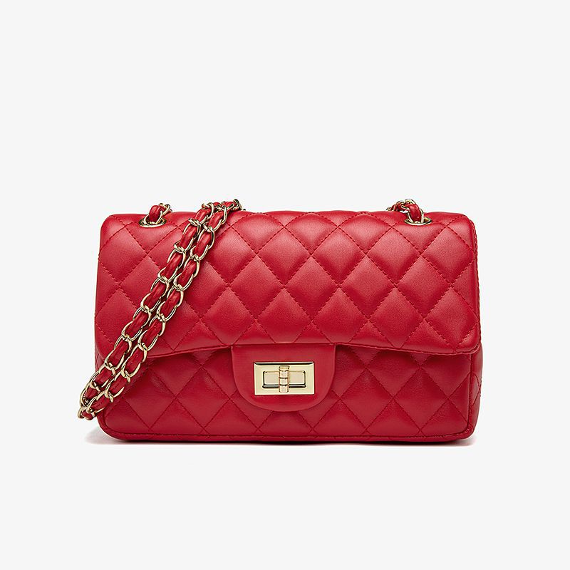 Women's Durable Chic Rhombus Chain Classic Shoulder Bags