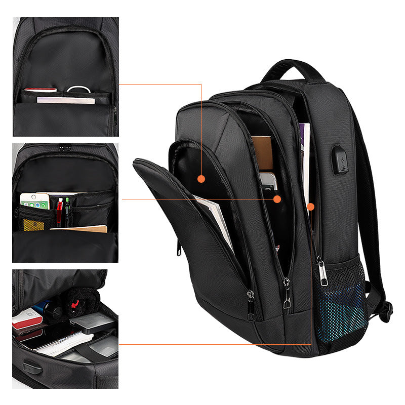 Waterproof For Boys Leisure Business Large Backpacks