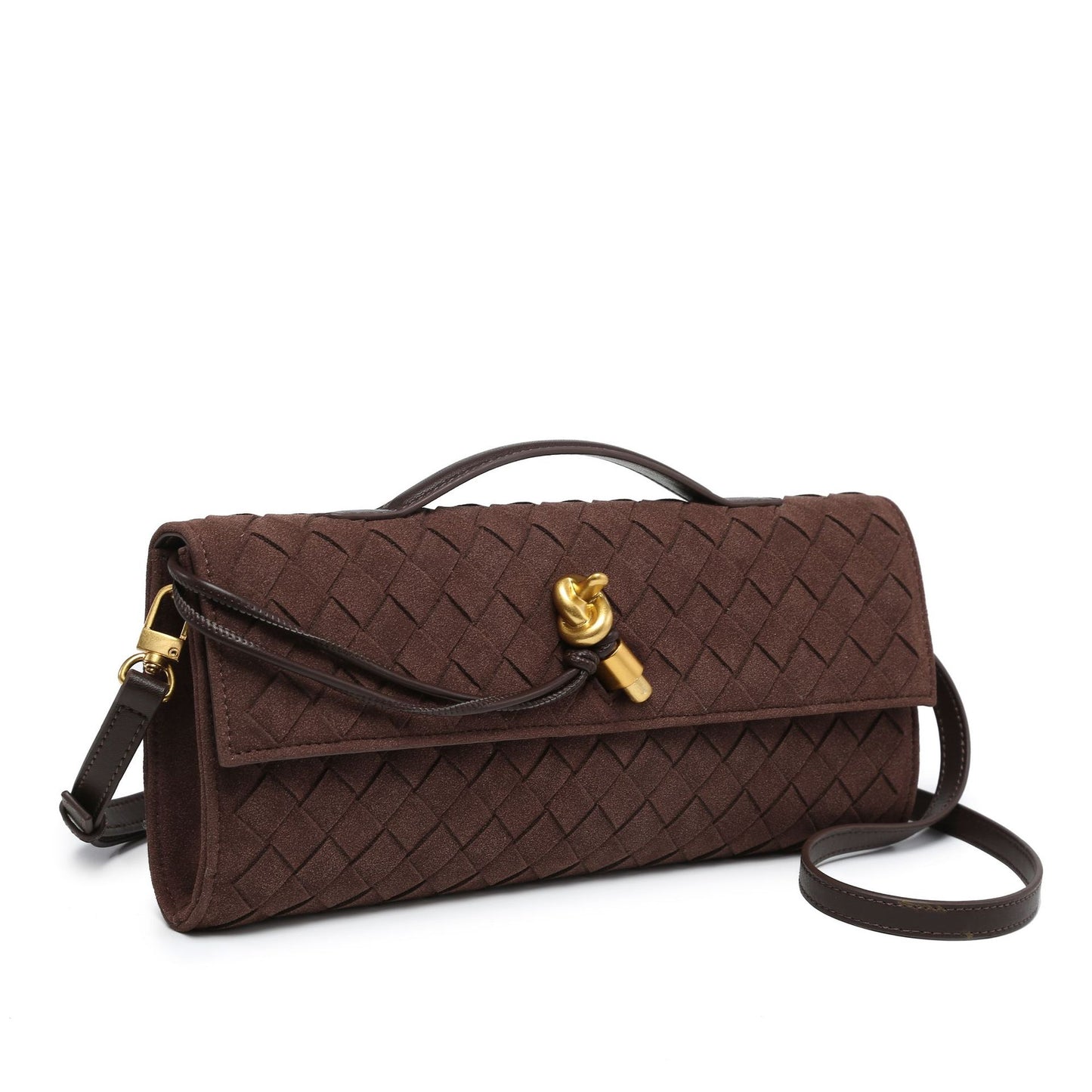 Frosted Hand-woven Hand Holding Dinner Fashion Handbags