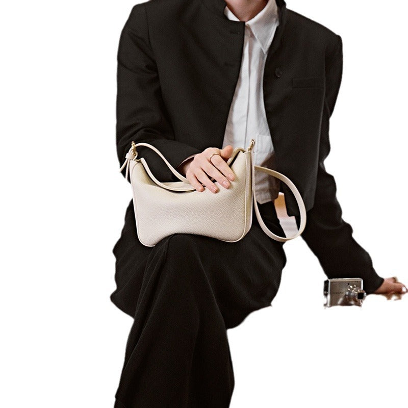 Women's Soft Fashion First Layer Leather Genuine Shoulder Bags