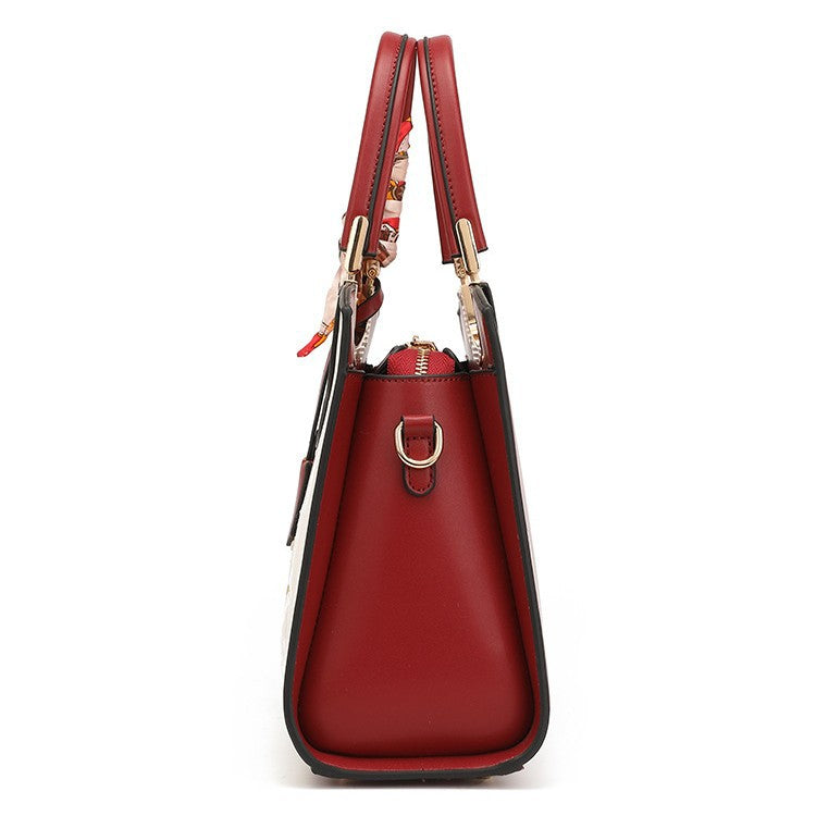 Women's Style Embroidery Mother's Large Capacity Generous Handbags