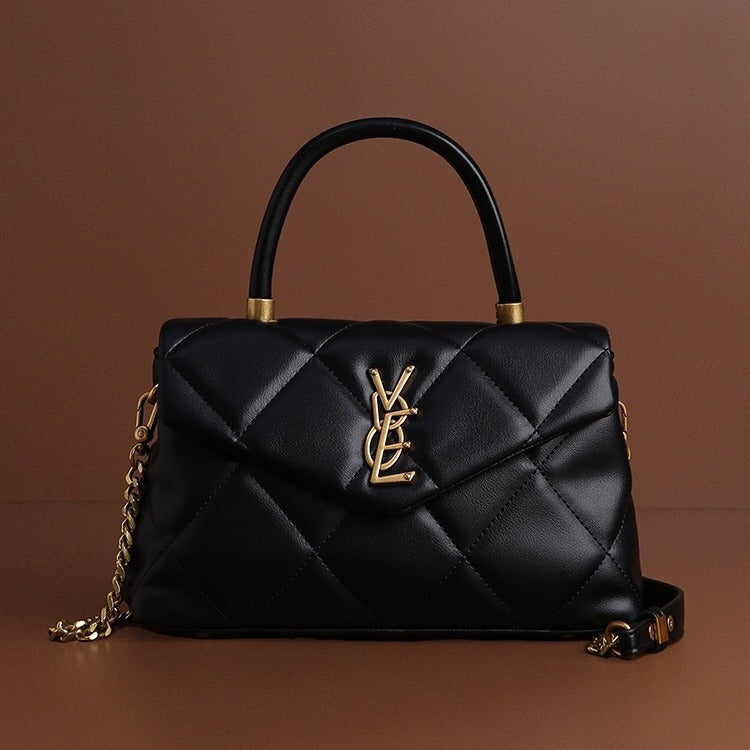 Women's High-grade Classic Style Diamond Quilted Summer Crossbody Bags